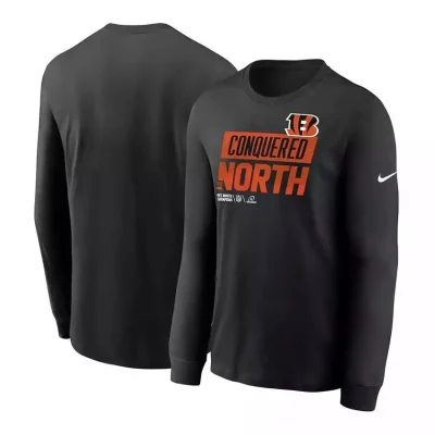 Black Cincinnati Bengals Long Sleeve T-shirt