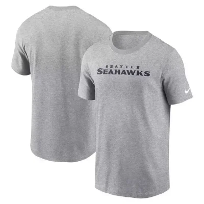 Heather Gray Seattle Seahawks T-Shirt